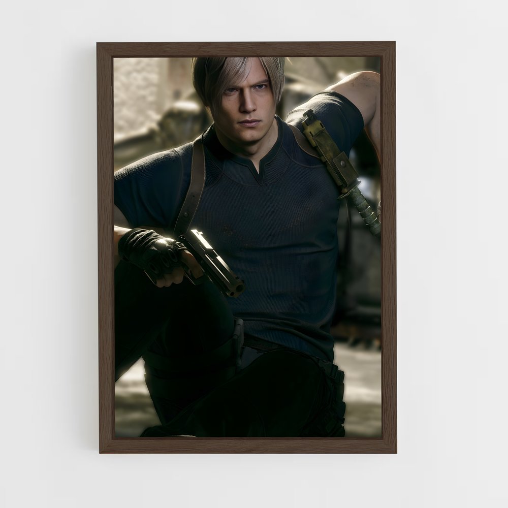 Poster Leon l'Inébranlable – affiche Resident Evil (vue 5)